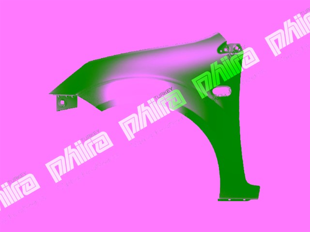 CAMURLUK ON SOL SINYAL DELIKLI SAC FORD FIESTA 2001 - 2012