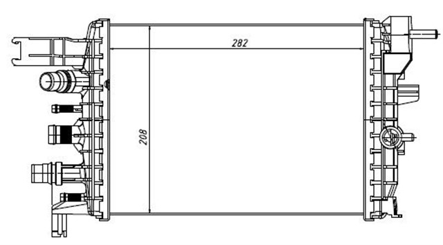 TURBO RADYATORU BRAZING CLIO V DUSTER 20 DUSTER 20