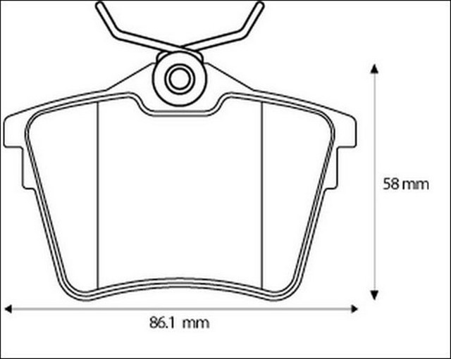 ARKA BALATA P407 1.6 HDI 1.8 - 2.0 04 607 00 C5 08