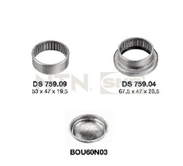 TORSIYON TAMIR TAKIMI KITI KECE SIZ/KAPAKLI P206 1.4 - 1.6 INJ 2.0 HDIX O