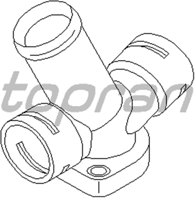 755 TERMOSTAT YUVASI FLANSI VW LT35 2.5 TDI 96 T4 2.4 - 2.5 96