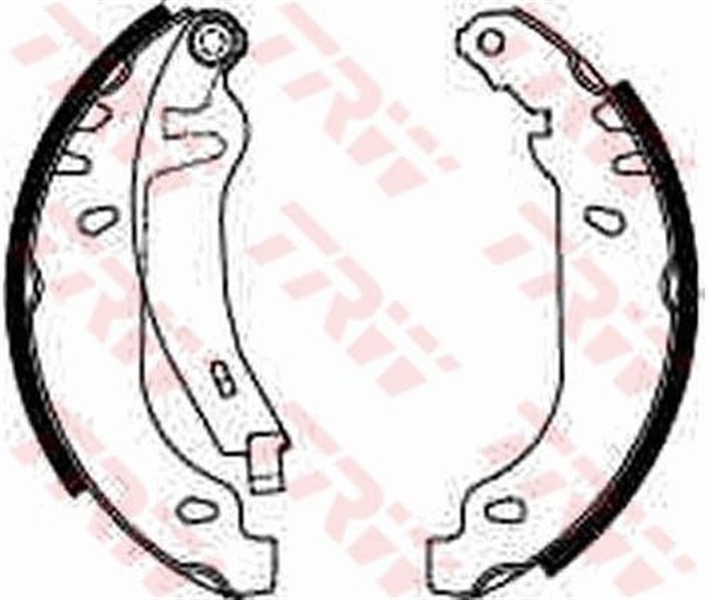 ARKA PABUC BALATA R9 - R11 - R19 - R21 - CLIO I 90 - 98 TWINGO 96 180X42