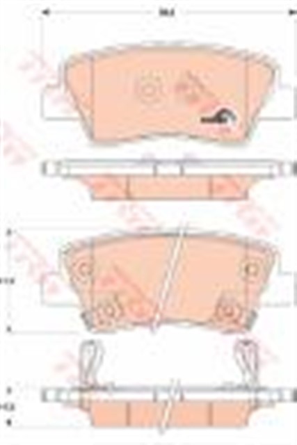 ARKA BALATA ACCENT BLUE - SONATA 2.0 VVTI GLS - 3.3 - 2.0 CRDI 08 GRANDEUR 05 KIA OPTIMA 2.0 CWT 13