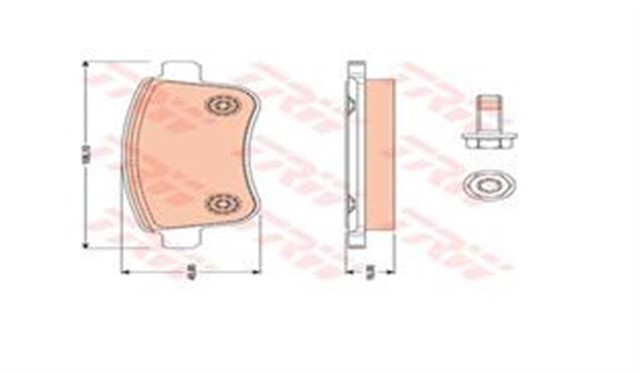 ARKA FREN BALATASI FLUENCE 09 MEGANE III 09 MEGANE IV 15 SCENIC III 09 CLIO V 19 CAPTUR II 20 1.0 TCE 1.2 TCE 1.3 TCE 1.5 DCI 1.6 SCE 440603734R