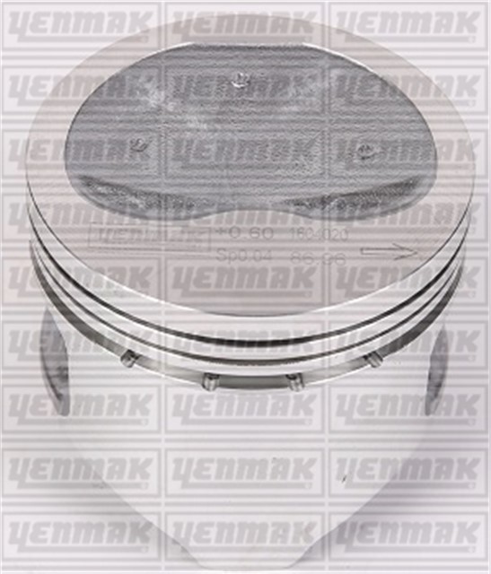 MOTOR PISTON SEGMAN TMPR - SLX 1600 86.40 CAP STD