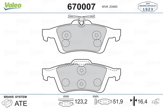 ARKA BALATA FOCUS II CMAX 03 CONNECT 02 LAGUNA III 07 VECTRA C 02 C5 08 SIGNUM 03