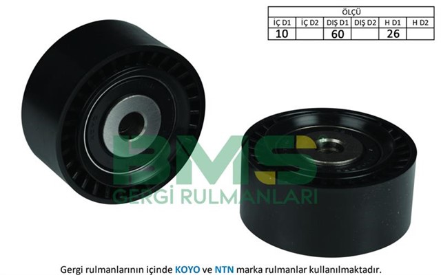 ALTERNATOR GERGI RULMANI PARTNER - BERLINGO 1.4 - 1.6 16V - P206 1.4 16V - P307 - C4 1.6 16V - BIPPER - NEMO 1.4