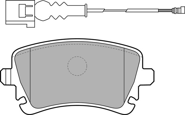 FREN BALATASI ARKA T5 - T6 - A4 - A6 - A8 04 - 
