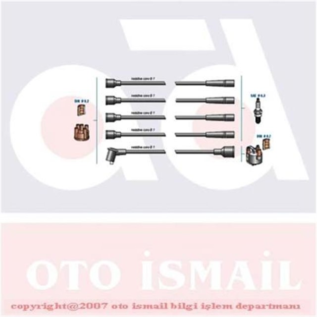 BUJI KABLO TK DKS - M131 DUZ MOTOR