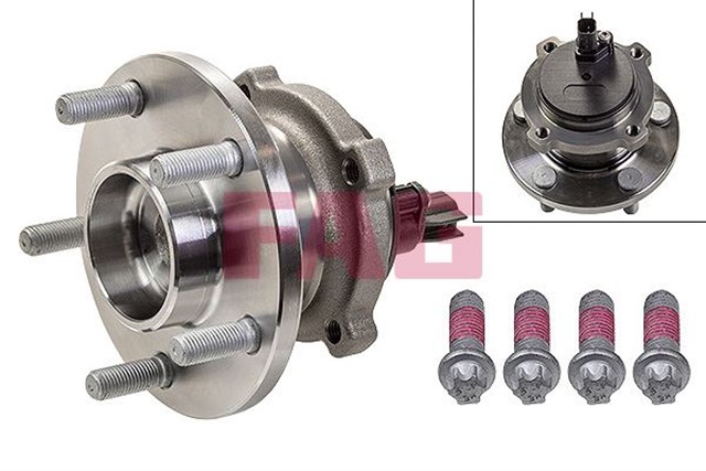 ARKA TEKER PORYASI RULMANLI FOCUS C - MAX 07 11 - FOCUS II 04 11 ABS LI 5 BIJON SENSOR DAHIL