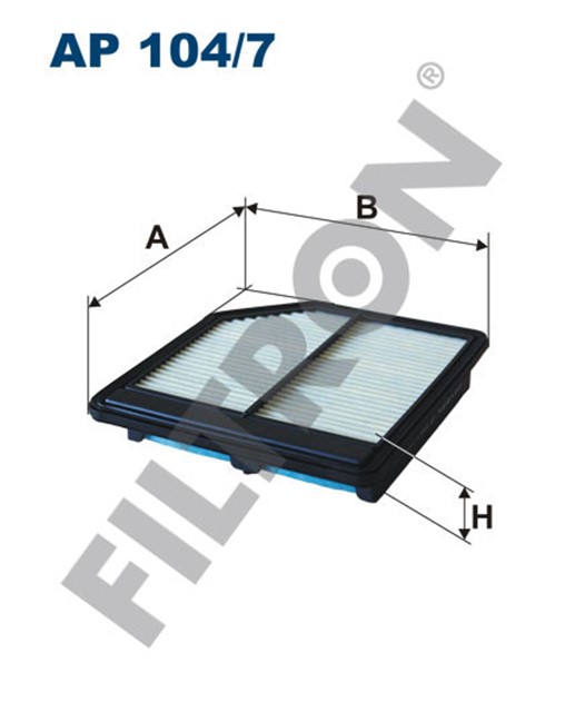 HAVA FILTRESI CIVIC VIII HB/SEDAN 07 - 12 1.6 - 1.8 225X195X44