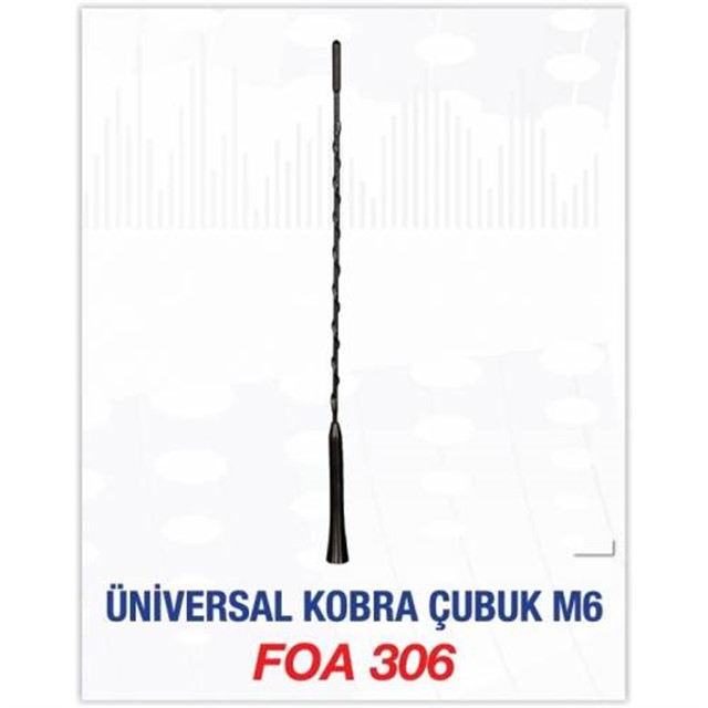 TAVAN ANTEN CUBUGU KOBRA M5 UNIVERSAL VW - TOYOTA - RENO - FIAT - OPEL
