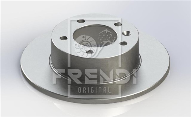 ARKA FREN AYNASI RENAULT MASTER III 10 OPEL MOVANO B 10 2.3DCI 305X12X90X72X5DL TEK TEKER