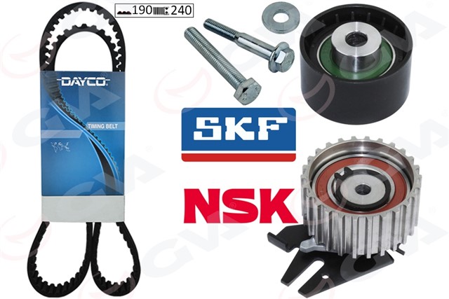 EKSANTRIK GERGI KITI 190X240 BRAVO 96 DOBLO 01 MAREA 99 - 02 - IDEA 04 1.9JTD KTB317 DAYCO KAYIS