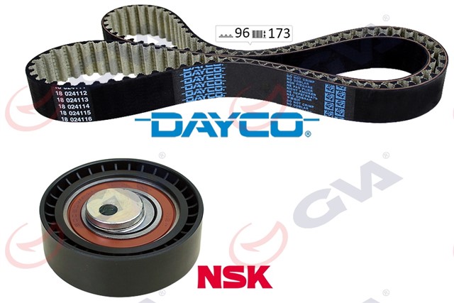 EKSANTRIK GERGI KITI 096X173 DACIA LOGAN 04 SANDERO 08 DOKKER 13 1.4 K7J 1.6 K7M