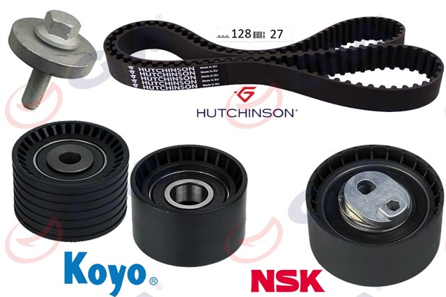 EKSANTRIK GERGI KITI 128X270 LAGUNA 98 - 01 - MEGANE 99 - SCENIC 00 - 03 - ESPACE III 1.8 - 2.0 16V K025507XS