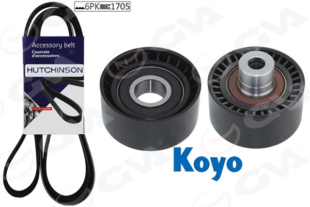 ALTERNATOR GERGI KITI KUTUKSUZ P206 - XSARA 1.4HDI - P407 - BERLINGO - C5 - 1.6 HDI KLIMALI K026PK1708