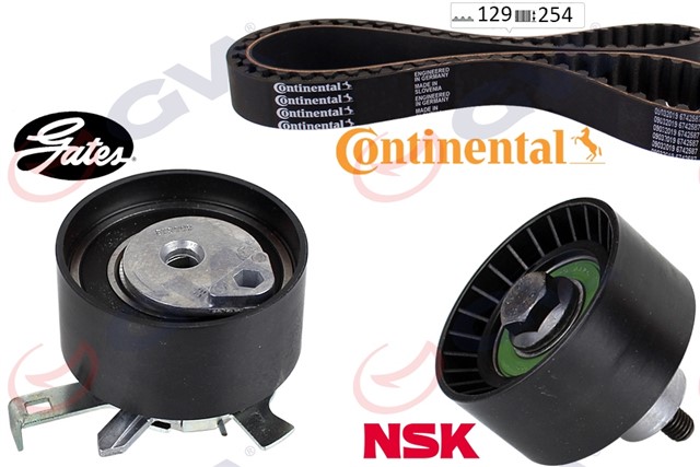 EKSANTRIK GERGI KITI 129X254 FORD FOCUS/MONDEO 2.0 ZETEC - E 98 - 04 K025508XS