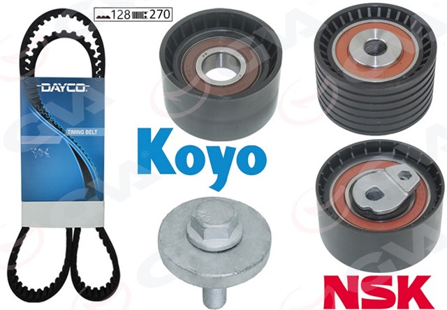 EKSANTRIK GERGI KITI 128X270 LAGUNA 98 - 01 - MEGANE 99 - SCENIC 00 - 03 - ESPACE III 1.8 - 2.0 16V K025507XS