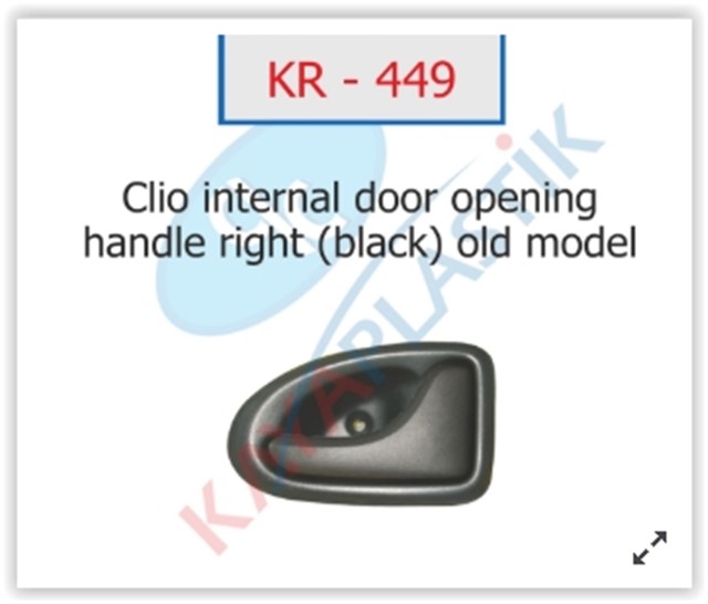 KAPI IC ACMA SAG MEGANE - MASTER - LOGAN SIYAH ESKI MODEL