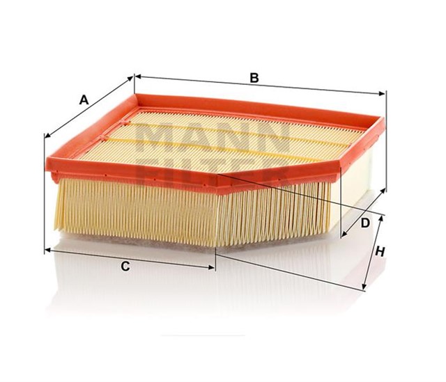 HAVA FILTRESI VOLVO S60 2.4D5 01 05 10 V70 2.4D D5 01 08 XC70 2.4D 02 XC90 D5 2006 - 2014