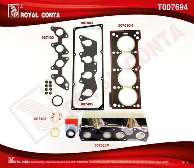 MOTOR UST TAKIM CONTA SKT R9 BROADWAY RNI - R19 - CLIOE6J - E7J 1.4