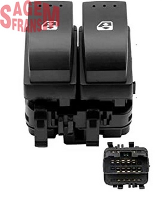 CAM ACMA DUGMESI KANGOO III ON SOL CIFTLI