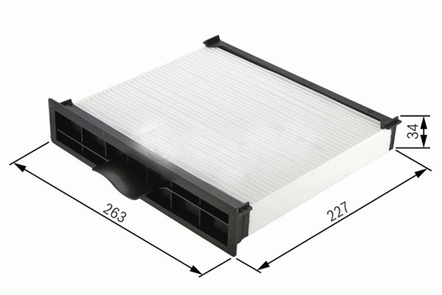 POLEN FILTRESI HYUNDAI MATRIX 1.5 CRDI VGT 110HP 03 - 08