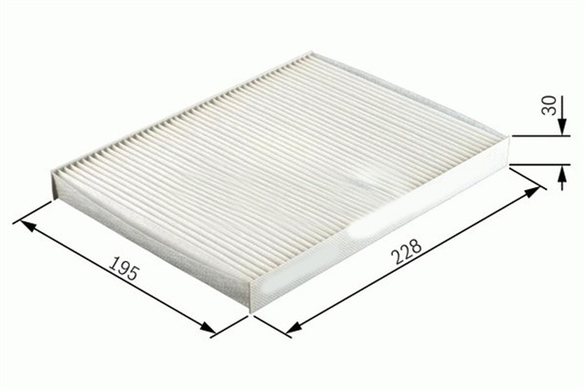 POLEN FILTRESI SCENIC II - SCENIC RX4 99 - 03 KLIMALI