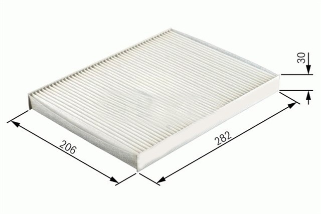 POLEN FILTRESI POLO - GOLF3 - POLO CLASSIC - GOLF4 - BORA - A3 - TOLEDO 91 - 04