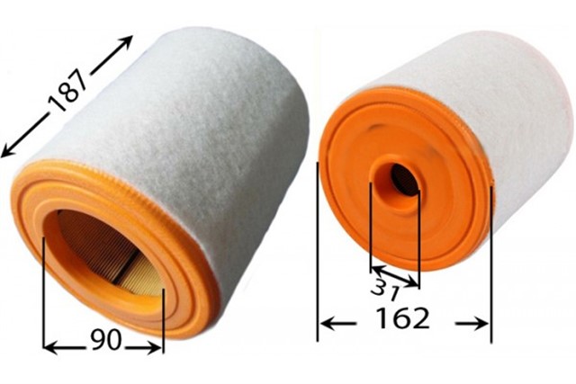 HAVA FILTRESI A6 - A7 CHVA - CGWB - CLAB - CTCB 2.8 - 2.0 TFSI - 3.0 TDI 2011 - 