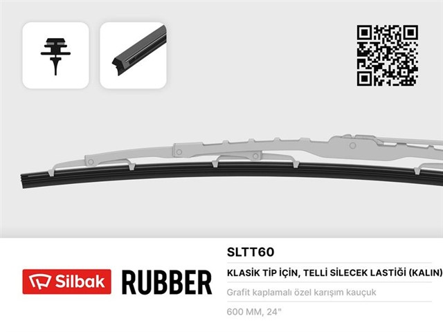 SILECEK LASTIGI 600MM TELI UZERINDE