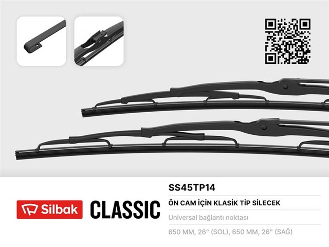 SILECEK SUPURGESI 650MM RENAULT TRUCKS C - SERISI 13 380 520 CH - RENAULT TRUCKS T SERISI HIGH SLEEPER 13 440 520 CH