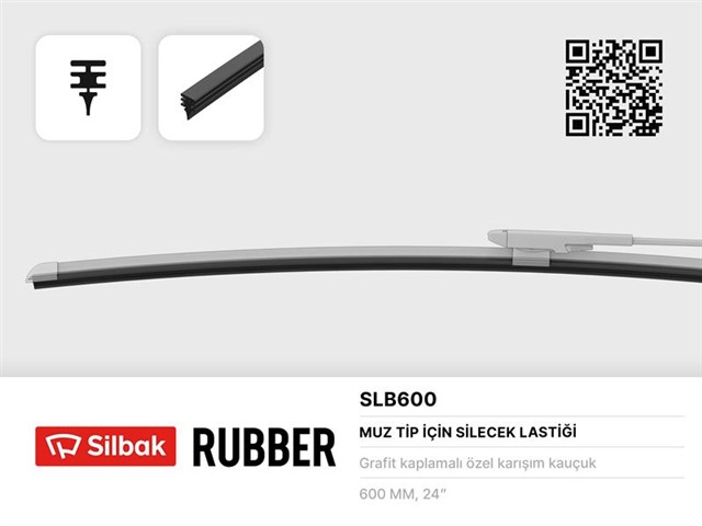 MUZ TIPI SILECEKLERE UYGUN LASTIK 600MM