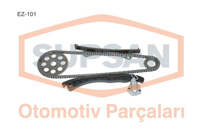 EKSANTRIK ZINCIR SETI ASTRA H - CORSA - COMBO C - ALBEA - DOBLO - PALIO - PUNTO - LINEA - EGEA Z13DT - Z13DTH 1.3 MJT - CDTI 03 - 