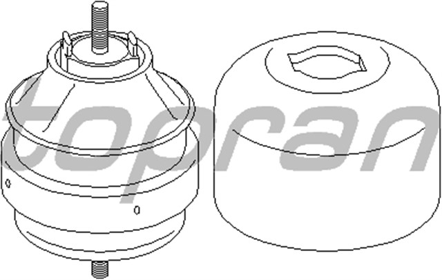 755 MOTOR KULAGI SAG YAGLI PASSAT IV - A4 - A6 1.6 - 1.8 - 1.9 TDI AFN - AVG - ALZ