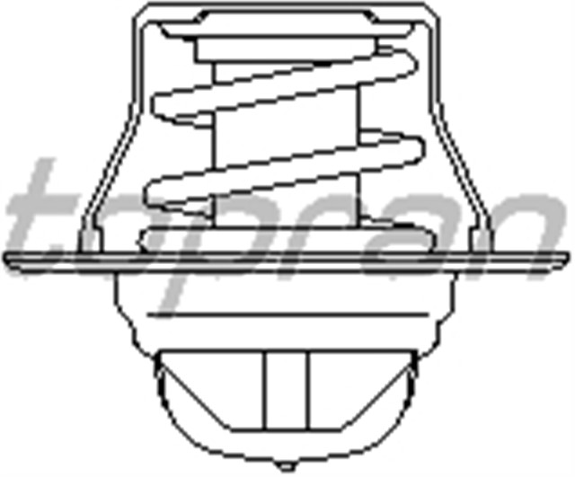 TERMOSTAT 87°C GOLF4 - BORA - POLO - CLASSIC - PASSAT AKL - AFT - ADR - ALZ - AEB - AWT - BKP - BKD - CBAB - CBDA 1.6 - 1.8 - 2.0 TDI 97 - 