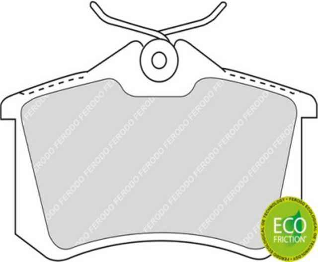 FREN BALATASI ARKA GOLF3 - 4 - 5 - JETTA - PASSAT - A3 - TOLEDO - OCTAVIA - PARTNER - TEPEE - BERLINGO - 308 - 3008 - C2 - C3 - C4 - 307 - MEGANE 98 - 