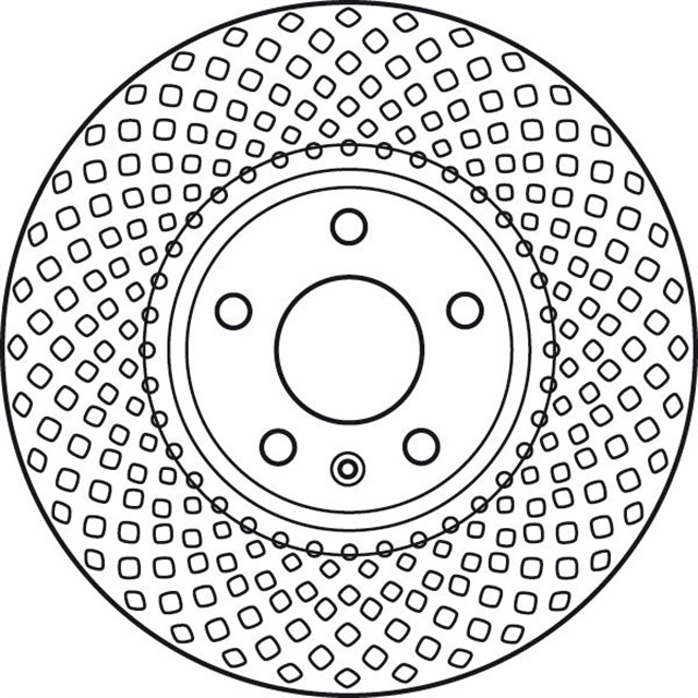 FREN DISKI ON A4 - A5 - Q5 BM 08 - 