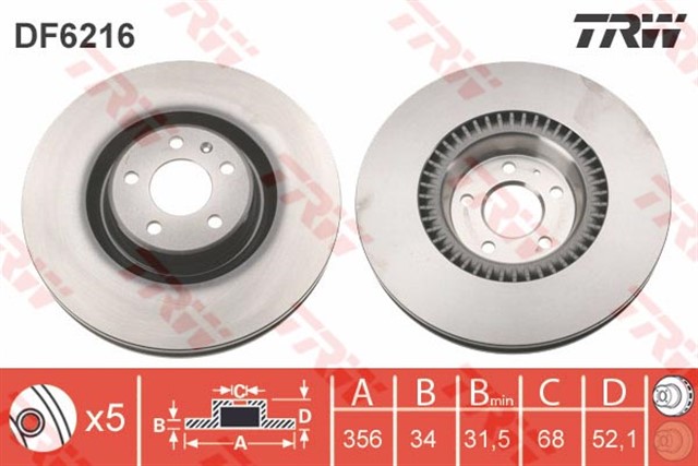 FREN DISKI ON A6 - A7 - A8 BM 11 - 