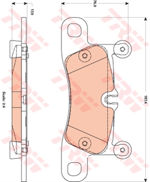 FREN BALATASI ARKA TOUAREG - Q7 - CAYENNE - 911 10 - 