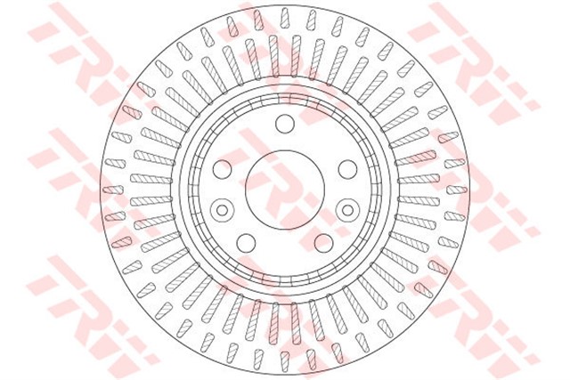 FREN DISKI ON CLIO IV/ GRAND SCENIC III/ LAGUNA III/ LATITUDE/ MEGANE III/ MEGANE IV/ SCENIC III/ TALISMAN BM 07 - 
