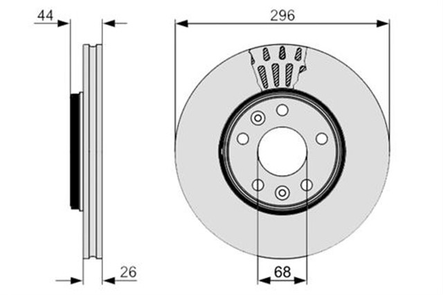 FREN DISKI ON LATITUDE/LAGUNA III/MEGAN III BM 08 - 