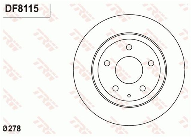 FREN DISKI ARKA MAZDA 6 ( GJ, GL ) 2.0:2.5:2.2 D 13 - 