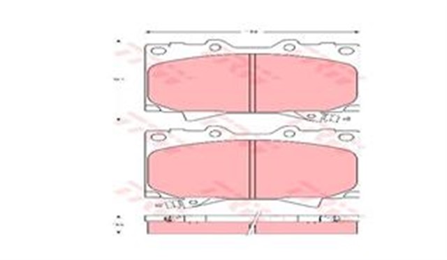 FREN BALATASI ON LAND CRUISER ( J10 ) 4.7:4.2 TD 98 - 07
