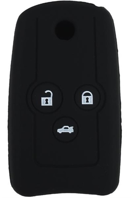 KONTAK ANAHTAR KUMANDA KORUYUCU KILIF SILIKON 3 TUS SIYAH HONDA CIVIC