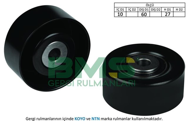 ALTERNATOR GERGI RULMANI PARTNER - BERLINGO 1.4 - 1.6 16V - P206 1.4 16V - P307 - C4 1.6 16V - BIPPER - NEMO 1.4