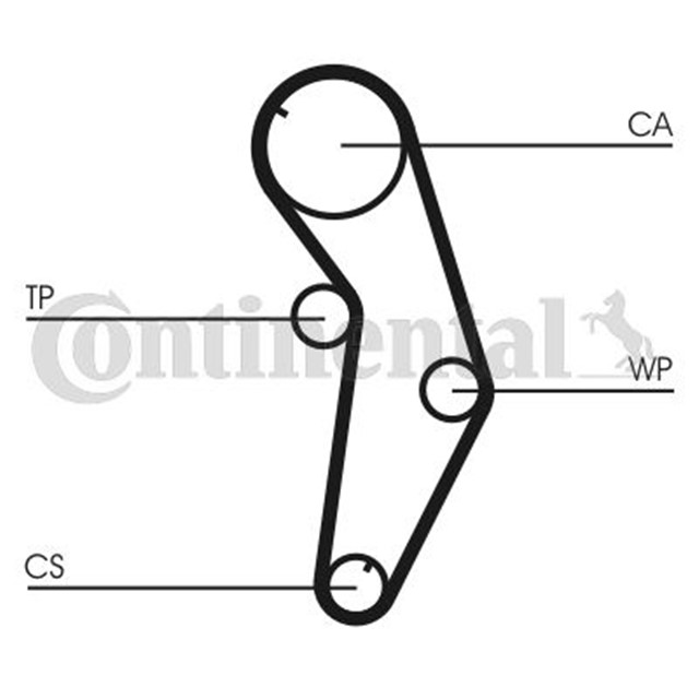 TRIGER KAYISI 117X290 MITSUBISHI COLT LANCER 1.6 16V 91 - 95 MIRAGE 1.6 16V 91 - 95 PROTON 5350XS