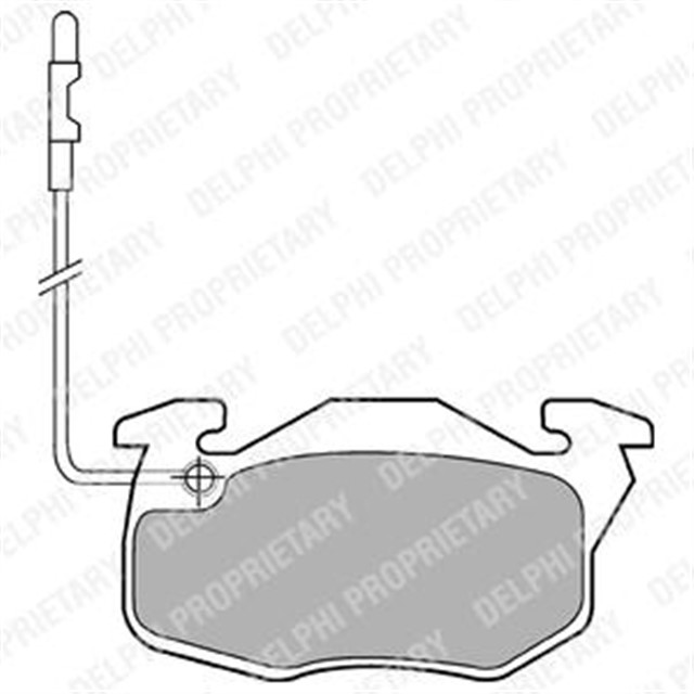 ON BALATA R9 - R11 - R19 CLIO - EXP - P106 - P206