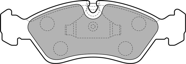 ON BALATA ASTRA F 91 - 98 CALIBRA - OMEGA - VECTRA A 1.8 - 2.0 88 - 95